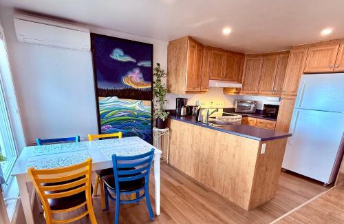 La Mitis Apartment | L'APPÂT buvette et couchette de Sainte-Luce - Appartements de vacances modernes, calmes et ressourçant sur le fleuve