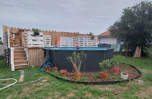 Campagne House | L' Arrayade l'andaise house with swimming pool