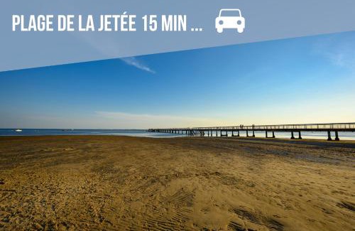 Moyen-Vernet House | L'Artmonie - Climatisé - Jardin - Centre-ville - Plage