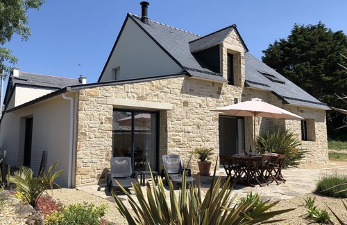 Plouharnel House | L'Aubépine - New house in a typical seaside village