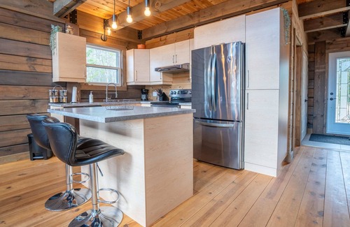 Mauricie House | L'Inukshuk - Chalet en bois ave Spa