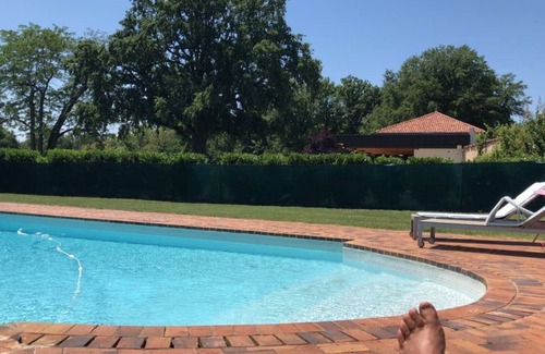 Cleppe House | L Orangerie de Chatel for 8 2019 Figaro Magazine cover heated swimming poll
