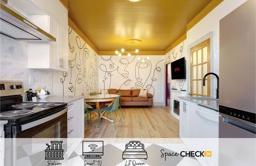 Hochelaga Apartment | L'Union Montréal | Subway nearby | Parking ($)
