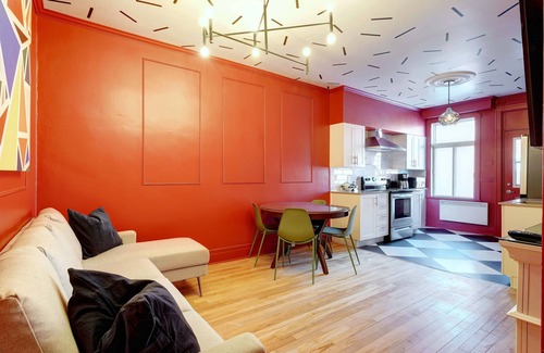 Hochelaga Apartment | L'Union Montréal | Subway nearby | Parking ($)