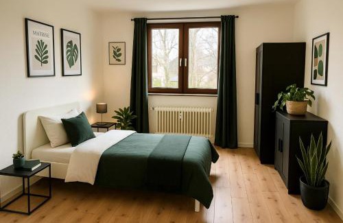 Geilenkirchen Apartment | L21-Apartment Geilenkirchen OT Teveren, 3 Zimmer, 5 Betten, Standardisierte Ausstattung, ideal für Reisende, Pendler, Familien