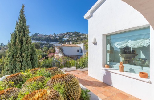 Benimeit Villa | La Aldaba, luxurious Ibizan villa with sea views, offers May