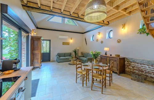 Marcy-sous-Marle House | La Bergerie des 2 Tilleuls - Maison avec jacuzzi