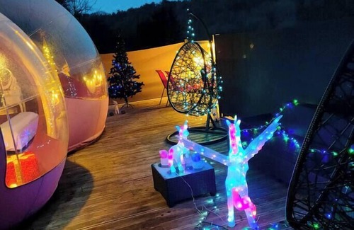 Illoud Ski Chalet | La Bulle Des Anges (Dormir à la belle étoile)
