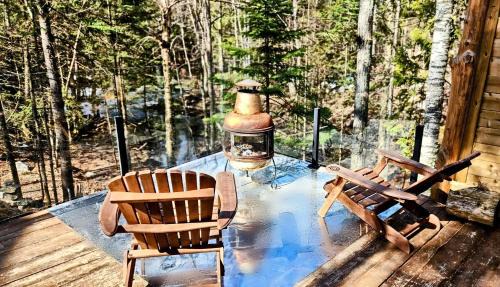 Mauricie Ski Chalet | La Cache de l'Ours - Thermal Experience Spa&Sauna