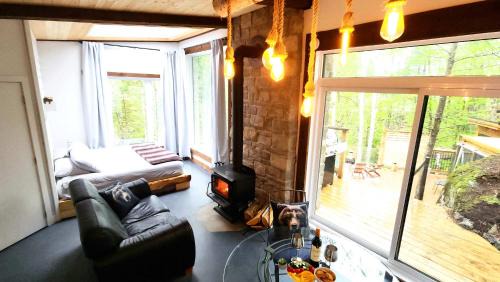 Mauricie Ski Chalet | La Cache de l'Ours - Thermal Experience Spa&Sauna