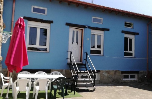 La Costana House | La casa azul del Pantano