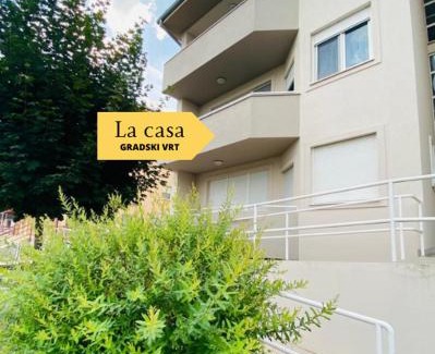 Osijek Apartment | LA CASA GRADSKI VRT modern family apartment with lockable bike storage