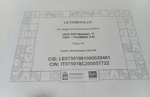 Calimera House | La Casetta 2.0