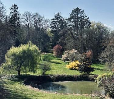Villers-Allerand Villa | La Chaladrerie grande maison de maître avec jardin