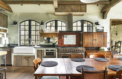 Lake Sequoyah Ski Chalet | La Chatelaine, BEAUTIFUL LAKEFRONT FRENCH CHATEAU IN HIGHLANDS, NC