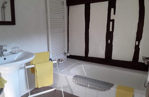 Tour-en-Sologne House | La Chaumière-Duplex-Ensuite with Bath-Comfort-Garden view