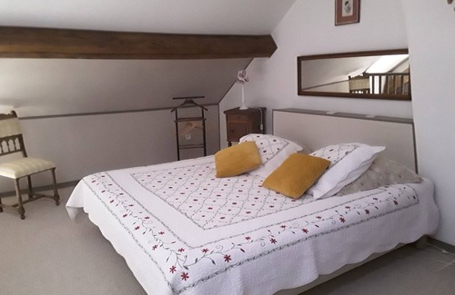 Tour-en-Sologne House | La Chaumière-Duplex-Ensuite with Bath-Comfort-Garden view