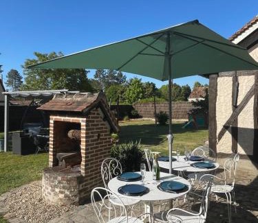 Chaon House | LA DEMEURE DU CERF - gîte de charme privatif en Sologne 6P avec Jacuzzi et piscine chauffée - Lamotte Beuvron Zoo de Beauval Center parcs