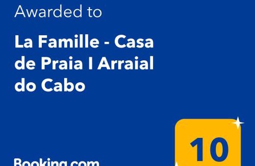 Arraial do Cabo House | La Famille - Casa com Piscina, Jacuzzi, Jardim e próximo a Praia