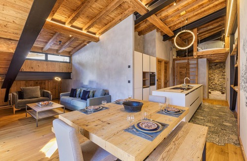 Le Tour Apartment | La Ferme à Roland ski in/ski out, Le Tour (Argentière), France