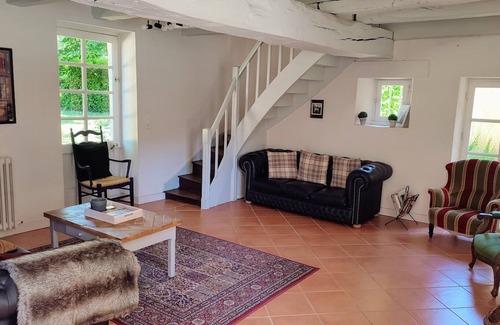 Bourneau House | La Forêt Cottage at Château de Bourneau with private swimming pool & garden