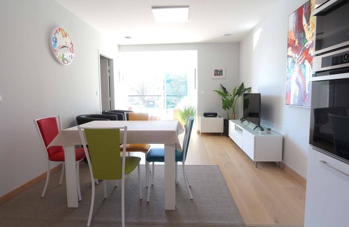 La Foret-Fouesnant Apartment | La Forêt-Fouesnant centre, beautiful apartment, shops on foot, sea view