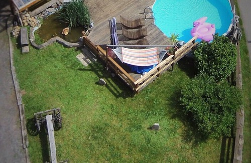 La Chapelle-devant-Bruyeres House | LA RUINE 4*, sleeps 12, with spa and pool.