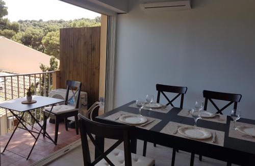La Franqui Apartment | LA FRANQUI proche plage - vue mer - wifi - clim