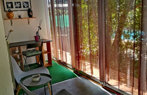 La Garde Apartment | LA GARDE 83 between Sea and Mountain F2 in ground floor Villa/private swimming pool. .