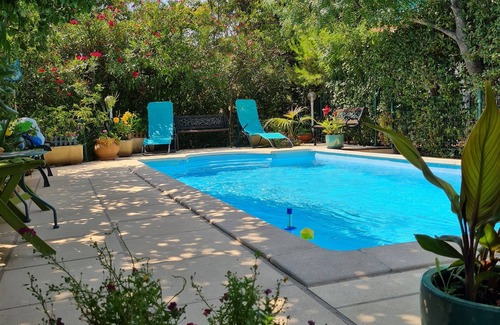 La Garde Apartment | LA GARDE 83 between Sea and Mountain F2 in ground floor Villa/private swimming pool. .