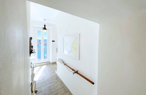 Portoferraio Old Town Apartment | La Goletta, terrace with a sea view
