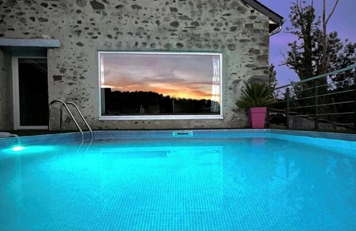 Lourdes - Tarbes House | La Grange des Pyrénées with heated pool and jacuzzi