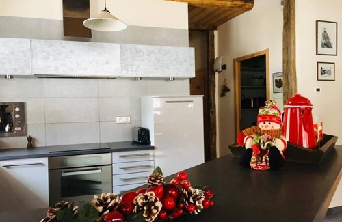 Monetier-les-Bains Ski Chalet | La Grange St.Antoine - Appartment-chalet n°1, 3 stars, private fenced garden