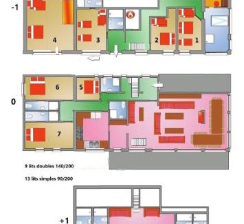 Chodes House | La Harde 31 pers Malmedy, vue, wellness, jardin
