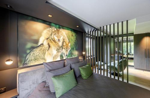 Gerardmer Villa | La Loge aux Loups, piscine intérieure, climatisation, terrasse ombragée et local vélos, à 100 m du lac