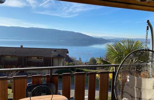 Veyrier-du-Lac Apartment | La lumière du lac, duplex avec vue lac, parking