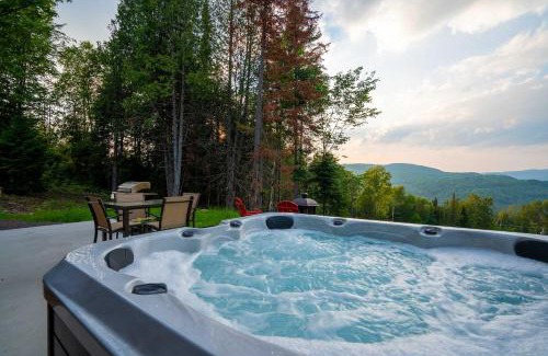 Saint Come House | La Luxueuse Spa et Montagne de Ski Chalet NEUF