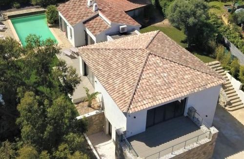 Giens Villa | La madrague-Villa/Piscine vue Mer/Clim/Wifi