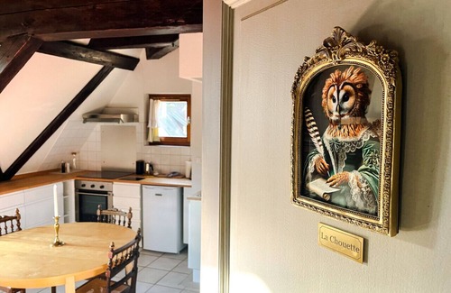 Riquewihr Apartment | La Maison Bleue - Historic house in the heart of Riquewihr. 5 guest apartment