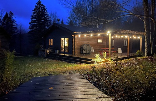 New Kingston Cabin | "La Matera" - Our log cabin in the Catskills