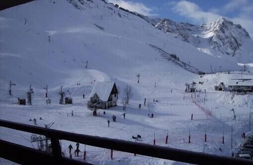 La Mongie Apartment | La Mongie Studio sunny 4 pers summer hiking view to Tourmalet