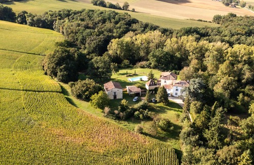 Saint-Clar Cottage | La Palombiere cottage and ecolodges nature swimming pool and spa
