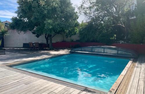 Rivedoux-Plage House | La Passerelle Grande maison avec Piscine chauffée