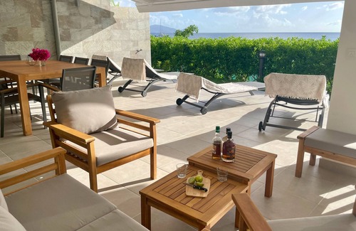 Schoelcher Apartment | La Plage Martinique - 3BR Sea View and Plunge Pool