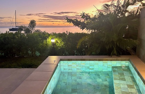 Schoelcher Apartment | La Plage Martinique - 3BR Sea View and Plunge Pool