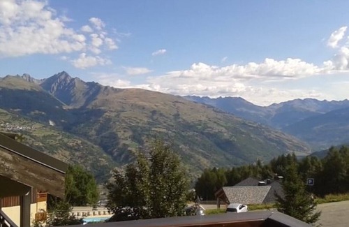 Montalbert Apartment | La Plagne-Montalbert, 4 pers studio, resort center, ski-in ski out