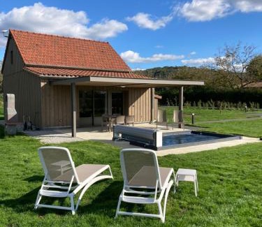 Domme House | La Plaine aux Etoiles - Maison Individuelle avec Piscine Balnéo Privative et Jardin