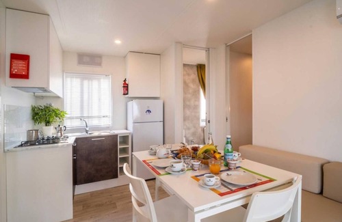 Porto Sant'Elpidio Apartment | La Risacca Family Camping Village Lodge Comfort Dog für 5 Personen