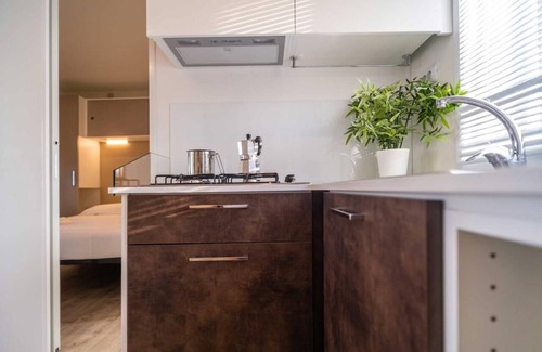Porto Sant'Elpidio Apartment | La Risacca Family Camping Village Lodge Comfort Dog für 5 Personen