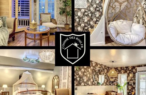 Dourdan Villa | La Romantique des Rois # Jacuzzi # Sauna